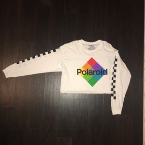 Vintage Polaroid crop top